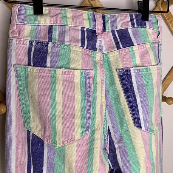 BDG Pastel Vertical Stripe Pant Size 27 - Picture 7 of 9